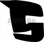 DOOR GLASS GASKET 1550 mm