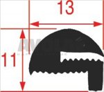 OVEN GLASS GASKET 7000 mm