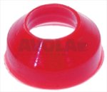 CONICAL NYLON GASKET 1/2 BSF RED