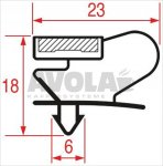 SNAP-IN GASKET 590x385 mm