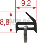 OVEN DOOR GASKET 780x320 mm
