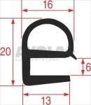 OVEN DOOR GASKET 2660 mm