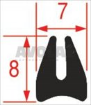 OVEN GLASS GASKET