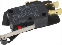 MICROSWITCH 16A 250V V166-1CR5