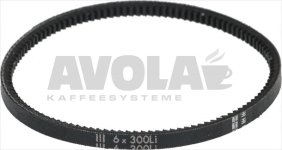 V-BELT 6x300 mm