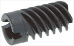 5-THREADED WORM SCREW IN NYLON