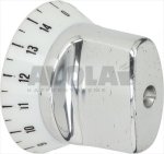 ALUMINUM TIMER KNOB ø 72 mm