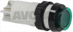 GREEN BIPOLAR PUSH-BUTTON 2A 250V