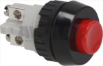 RED SINGLE-POLE PUSH-BUTTON 0.7A 250V