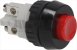 red single pole push button 0 7a 250v
