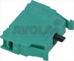 GREEN REPLACEMENT CONTACT BLOCK 16A 250V