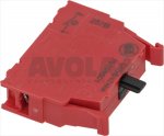 RED REPLACEMENT CONTACT BLOCK 16A 250V