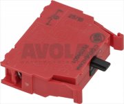 RED REPLACEMENT CONTACT BLOCK 16A 250V