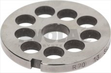 STAIN.ST. PLATE MOD.R70/12/13 UNGER