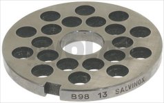 INOX PLATE MOD.B98/32/13 UNGER