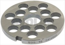INOX PLATE MOD.B98/32/16 UNGER