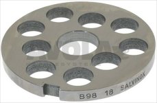 INOX PLATE MOD.B98/32/18 UNGER