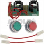 CONTROL PUSH-BUTTON PANEL KIT 100x50 mm
