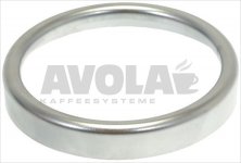 CHROME PLATED BOTTOM RING