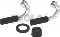 CHARCOAL WITH SPRING FOR MOTOR - 2 PCS