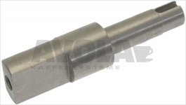 CONVEYOR SHAFT FOR POTATO PEEL.DISK