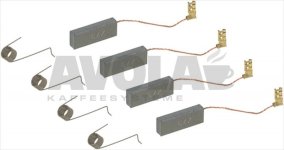 CHARCOAL WITH SPRING FOR MOTOR 4PCS