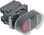 PUSH-BUTTON PANEL O-I GREEN-RED 6A 250V