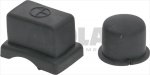 BLACK PUSH-BUTTON PROTECTION CAPS KIT