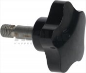 BLACK KNOB FOR CARRIAGE