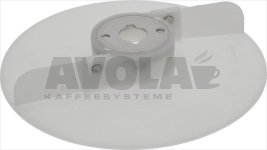 VEGETABLE CHOPPER EJECTOR DISC