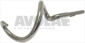 CHROME-PLATED HOOK