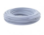 Silikonkabel Kabel 1x2,5mm² grau 1 Meter
