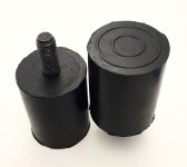 Gerätefuss Gummi Ø40mm x 53mm