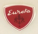 EUREKA Aufkleber groß 43x43mm