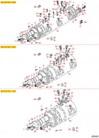 BOILER 1-2-3 GRUPPEN Explosionszeichnung