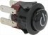 black bipolar switch 16a 250v