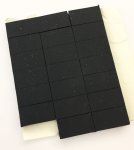 Aufkleber Gerätefuß 1 Stück 8X15X3,2