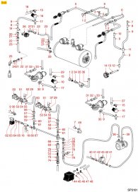 HYDRAULISCHE-ANLAGE S40 Explosionszeichnung