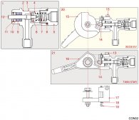 HAHN KOMPLETT XEOS EV - TWIN STAR Explosionszeichnung
