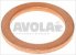 copper flat gasket o 18x12 5x1 5 mm