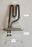 LA FAIMAC HEATING ELEMENT 800W