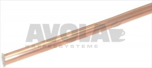 ANNEALED COPPER PIPE Ø 7 x 10 MM / 1 METER