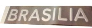 BRASILIA Aufkleber 180x28 MM