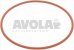 o ring gasket 03293 silicone red