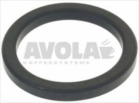 WEGA FILTER HOLDER GASKET ø 73.5x57.5x8 mm