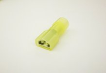 KABELSCHUH GELB INNENG. 6,3x0,8 mm für Kabel 4 bis 6 mm² / 1 STÜCK