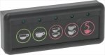PUSH-BUTTON PANEL 5 BUTTONS