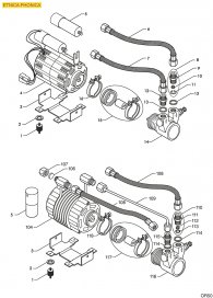 PUMPE MOTOR ORCHESTRALE ETNICA PHONICA Explosionszeichnung PUMPE MOTOR ORCHESTRALE ETNICA PHONICA Explosionszeichnung