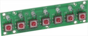 7 BUTTONS PUSH-BUTTON PANEL