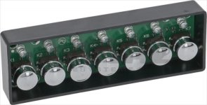 7 BUTTONS COMPLETE PUSH-BUTTON PANEL